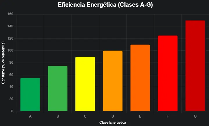 tabla de eficiencia energetica energy efficiency table for household appliances